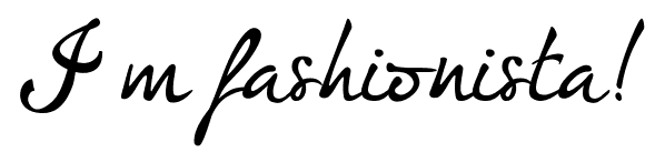 I’m fashionista! font